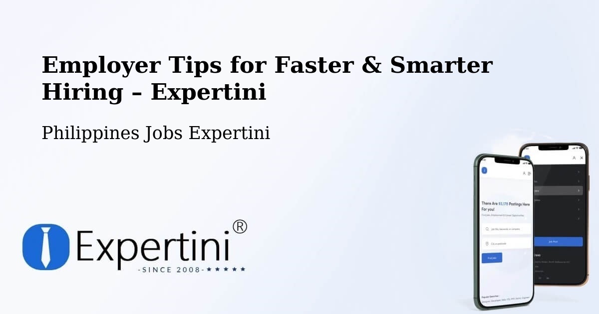 Employer Tips for Hiring & Recruitment – Surigao City - Surigao City, Philippines Jobs Expertini